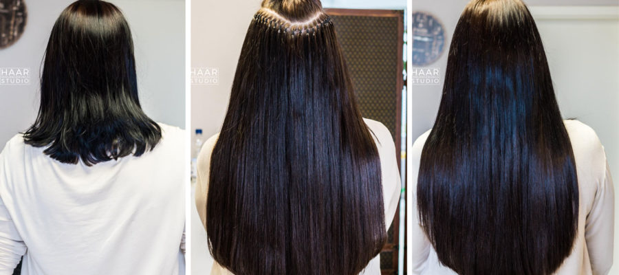 Schonende-Haarverlängerung